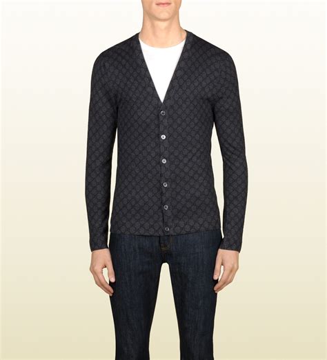 gucci gardigan|gucci light grey cardigan.